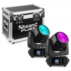 Zestaw 2x Głowa ruchoma 75W LED BEAM BeamZ FUZE75B z dedykowanym case'm